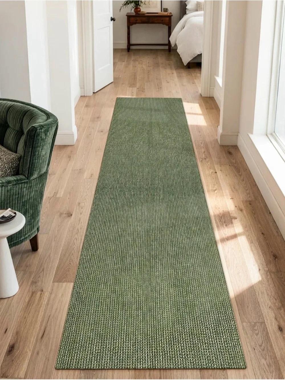 Washable Boho Kitchen Rug Runner 2' x 8'